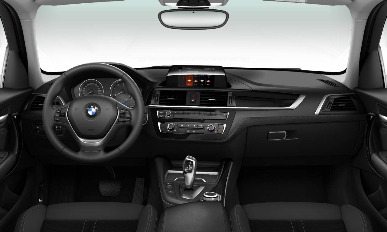 Interior of 2018 BMW 116d (F20 (MUE)), VIN WBA1V710507A66760