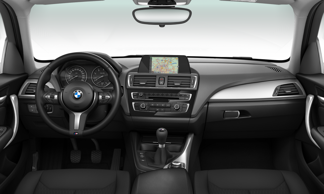 Interior of 2017 BMW 116d (F20 (MUE)), VIN WBA1V71060V829118