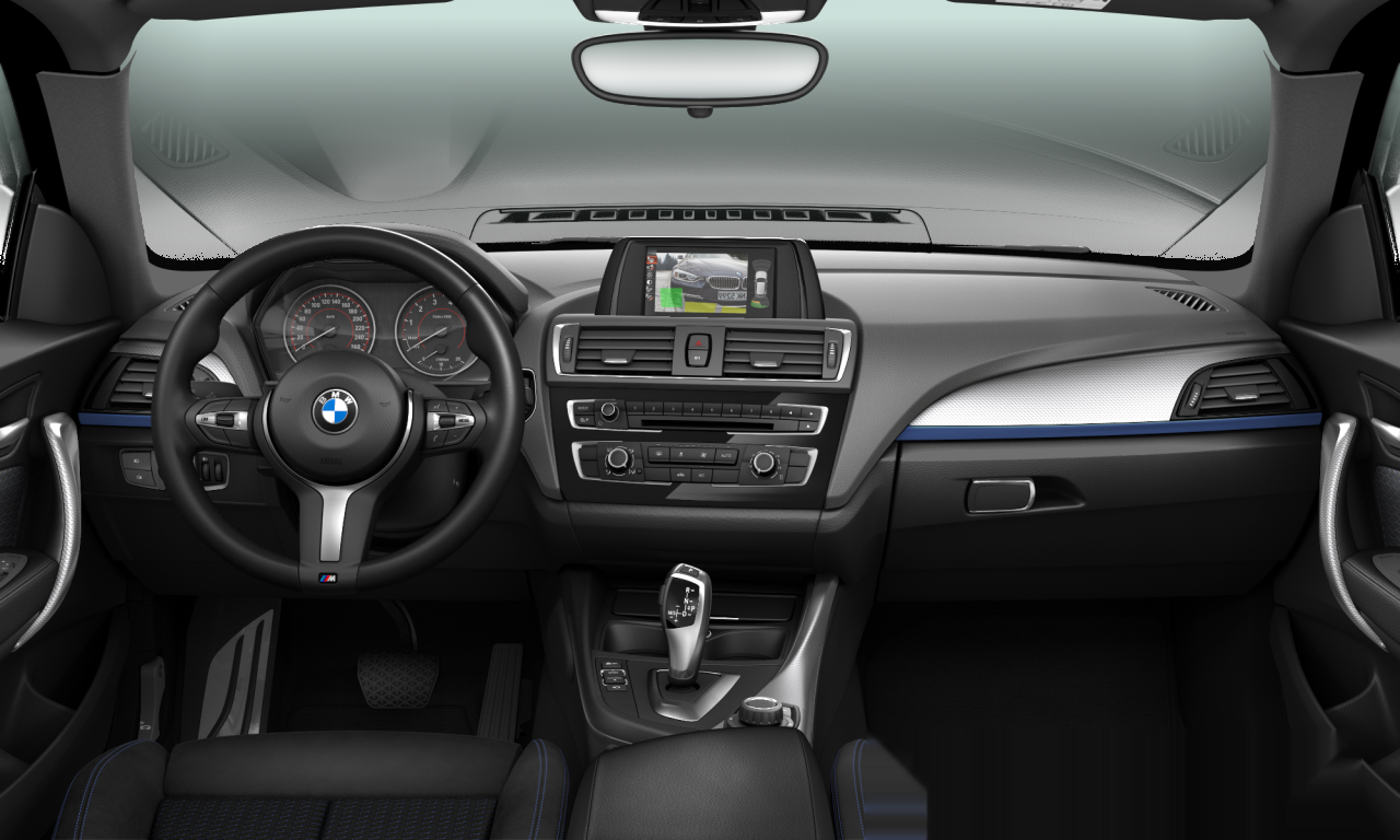 Interior of BMW 120i (F21 (MUE)), VIN WBA1Y1102G5B38055