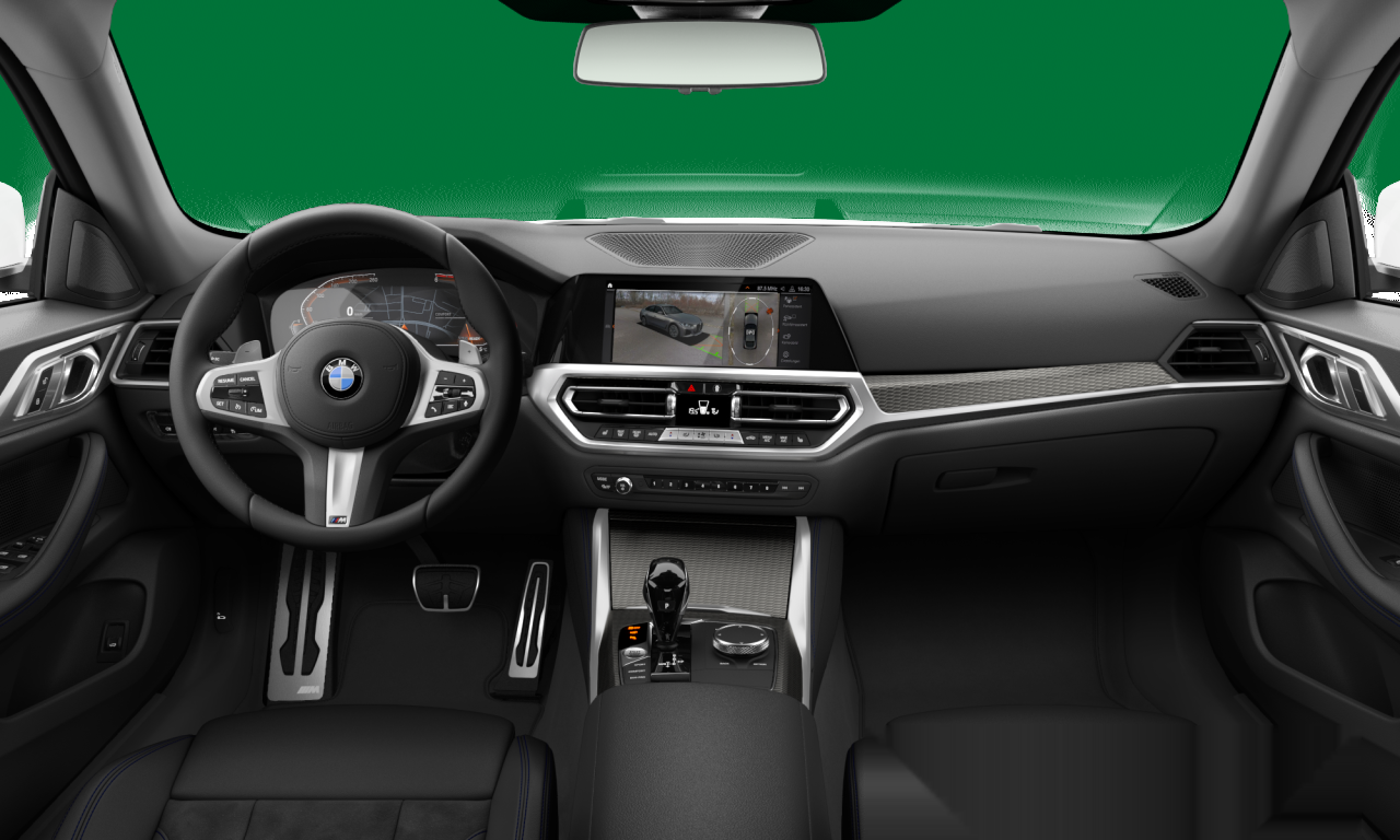 Interior of 2022 BMW 420d (G26), VIN WBA21AX0X0FM66398