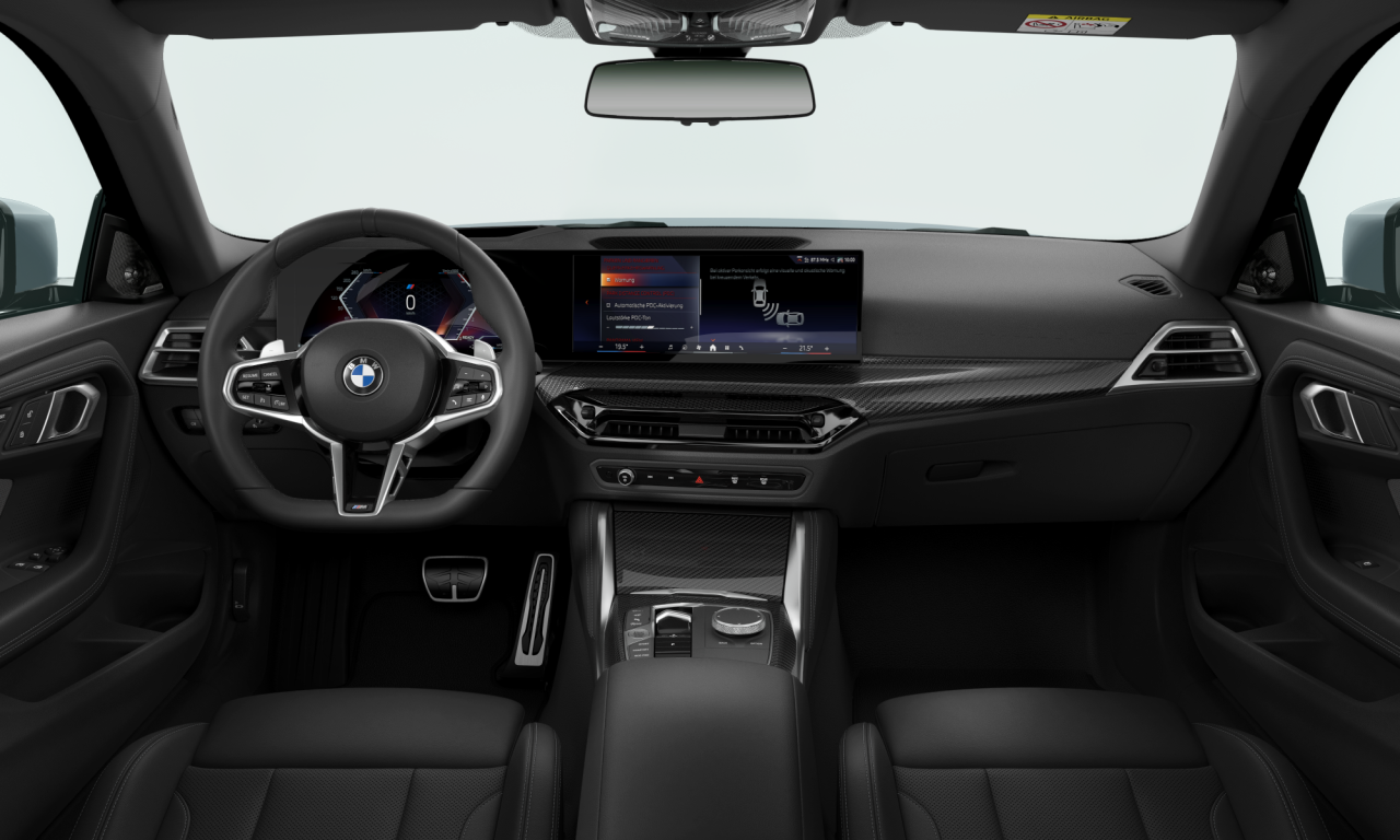 Interior of BMW 230i (G42), VIN WBA21CM0X08F58134