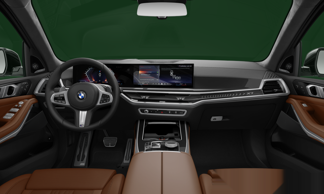 Interior of BMW X7 xDrive40i (G07 (MUE)), VIN WBA21EM02R9U04369