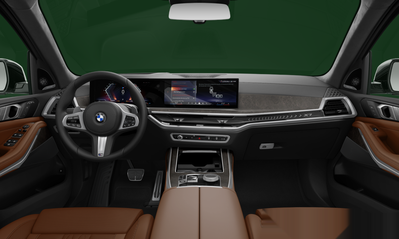 Interior of BMW X7 xDrive40d (G07 (MUE)), VIN WBA21EN0X09491455