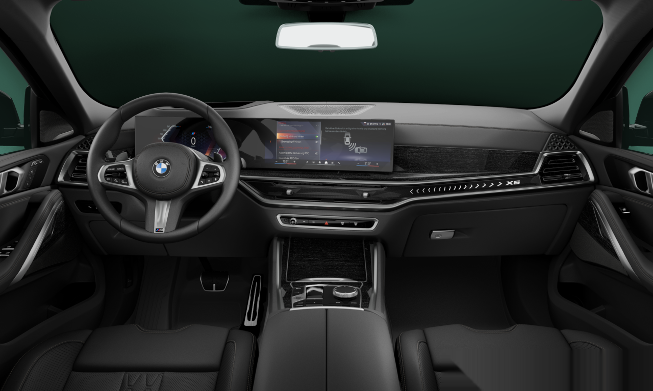 Interior of BMW X6 xDrive40d M Sport (G06 (MUE)), VIN WBA21EY0809045302