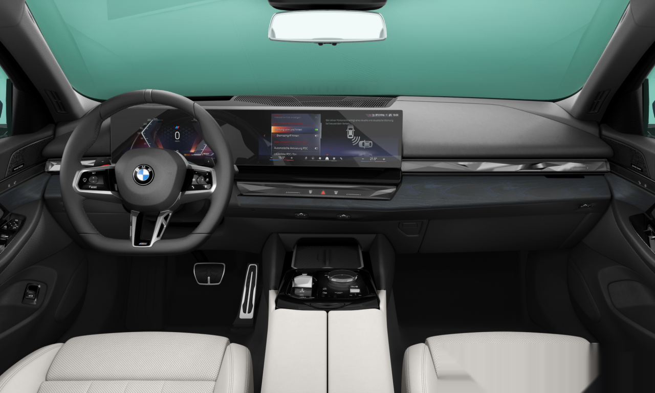 Interior of BMW 520i (G60), VIN WBA21FJ03TCY13114