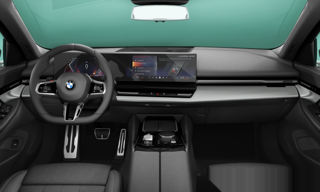 Interior of BMW 520d xDrive (G60), VIN WBA21FL0X0CR41942