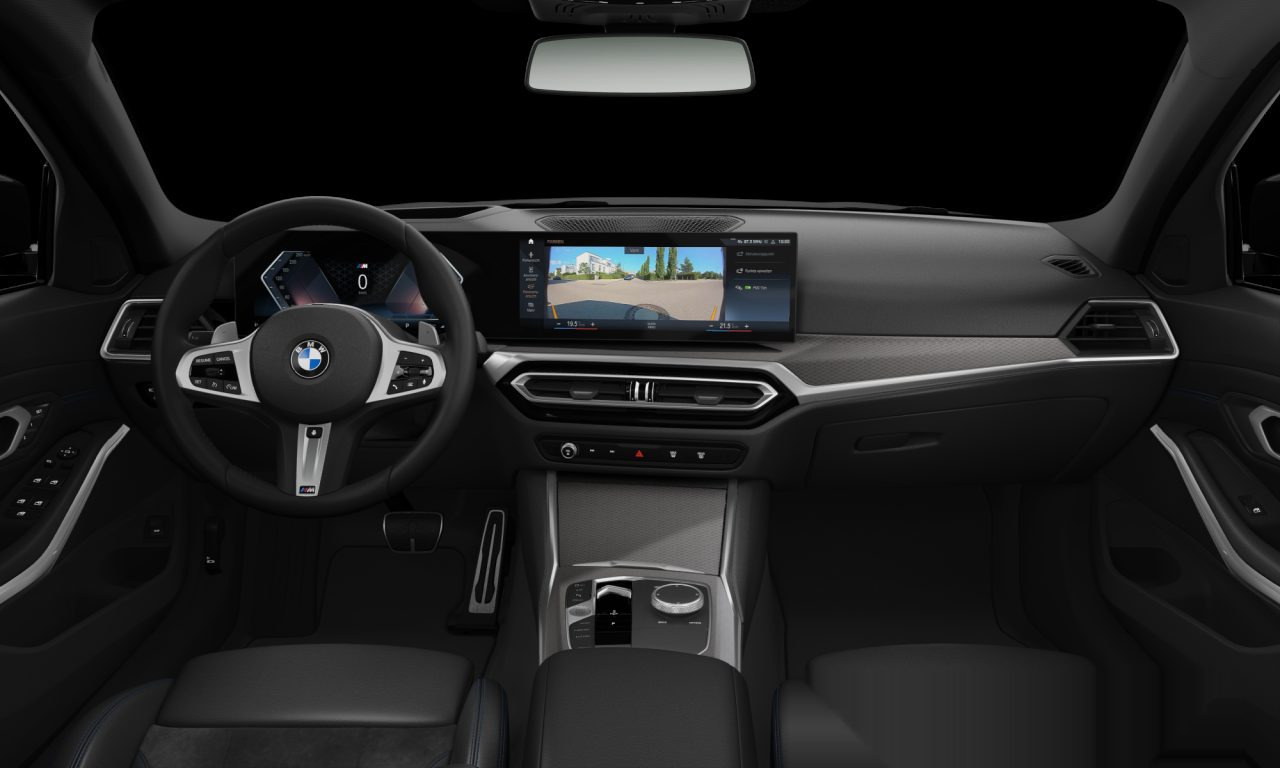 Interior of BMW 320i (G21 (MUE)), VIN WBA21FY080FT02417