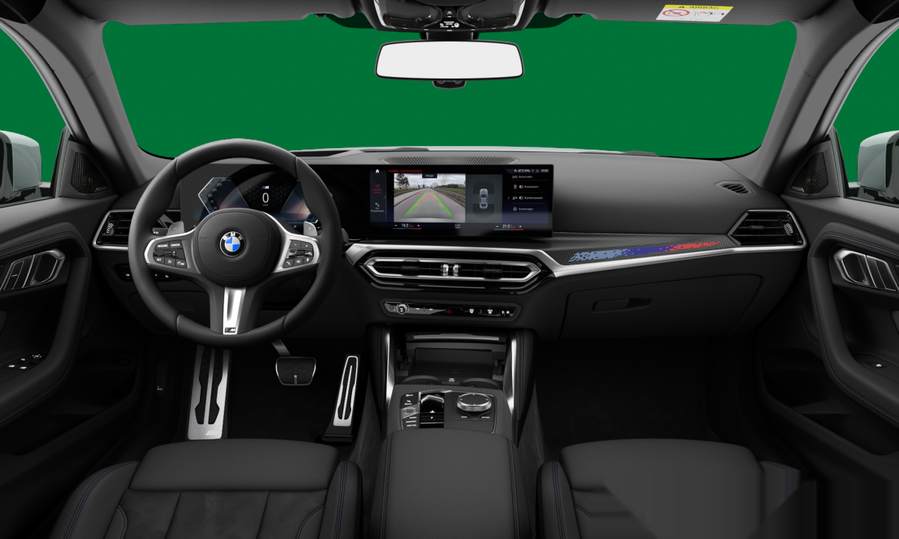 Interior of BMW 230i (G42), VIN WBA22CM0108C90149
