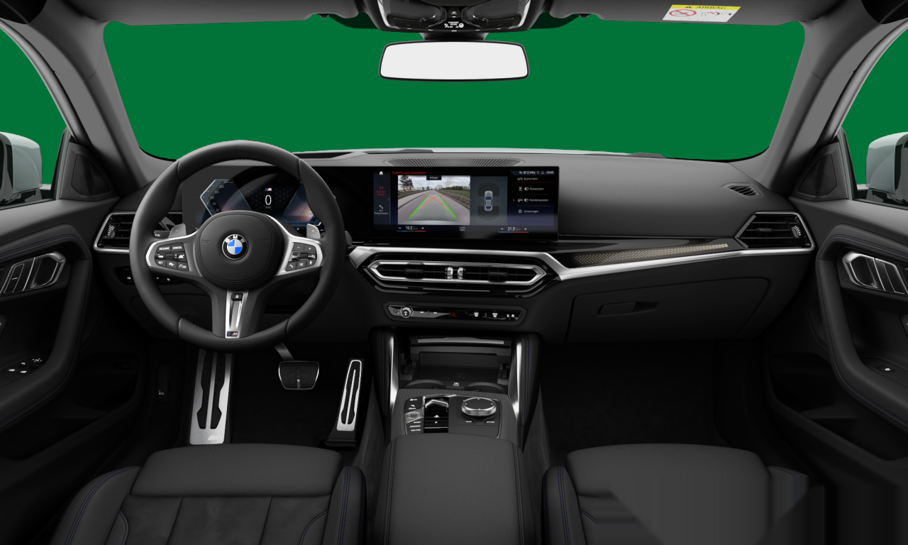 Interior of BMW 230i (G42), VIN WBA22CM0508C84371