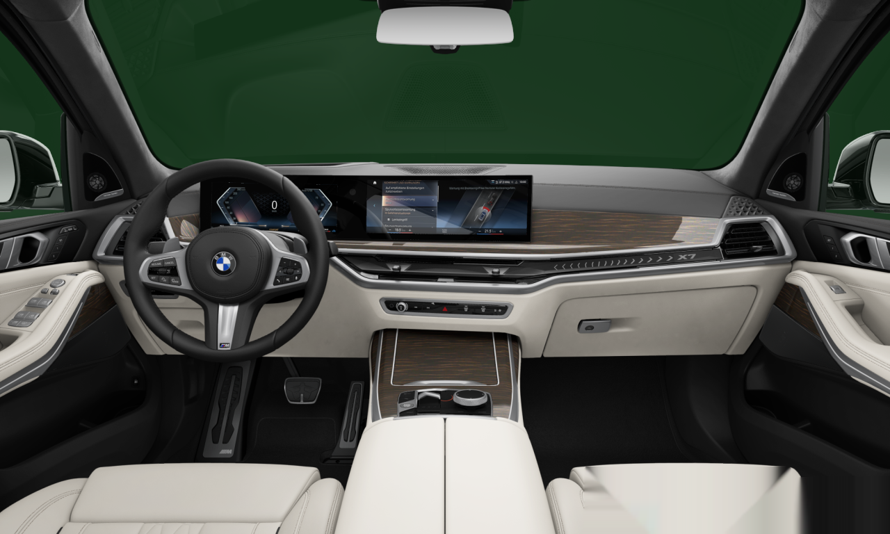 Interior of BMW X7 xDrive40d (G07 (MUE)), VIN WBA22EN0509N93453