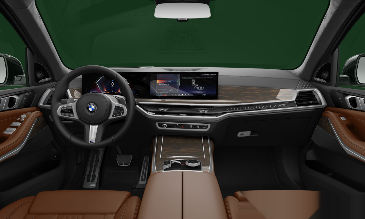 Interior of BMW X7 xDrive40d (G07 (MUE)), VIN WBA22EN0809V73049