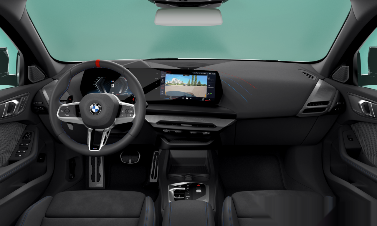Interior of BMW M135 xDrive (F70), VIN WBA22GE0007T31668