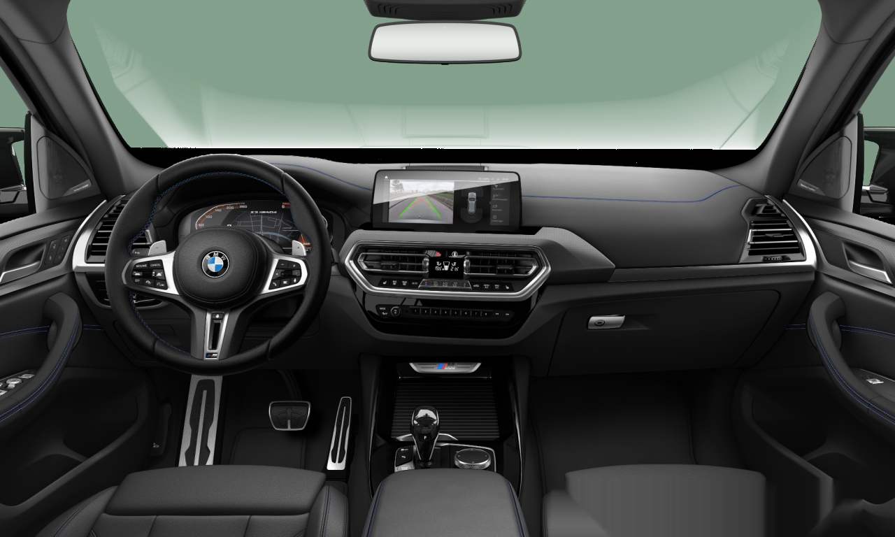 Interior of BMW X3 M40d (G01 (MUE)), VIN WBA25DN010N224971