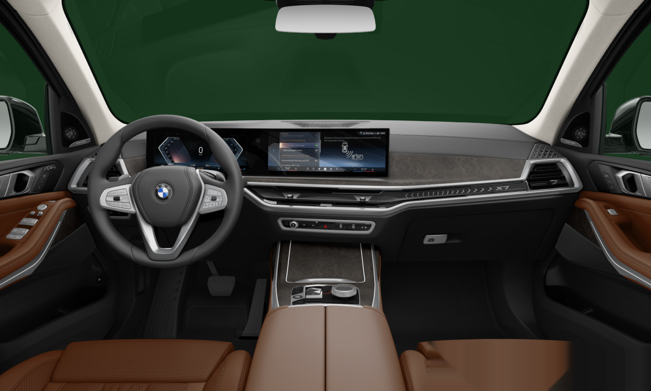 Interior of BMW X7 xDrive40d (G07 (MUE)), VIN WBA27EN06TY472264