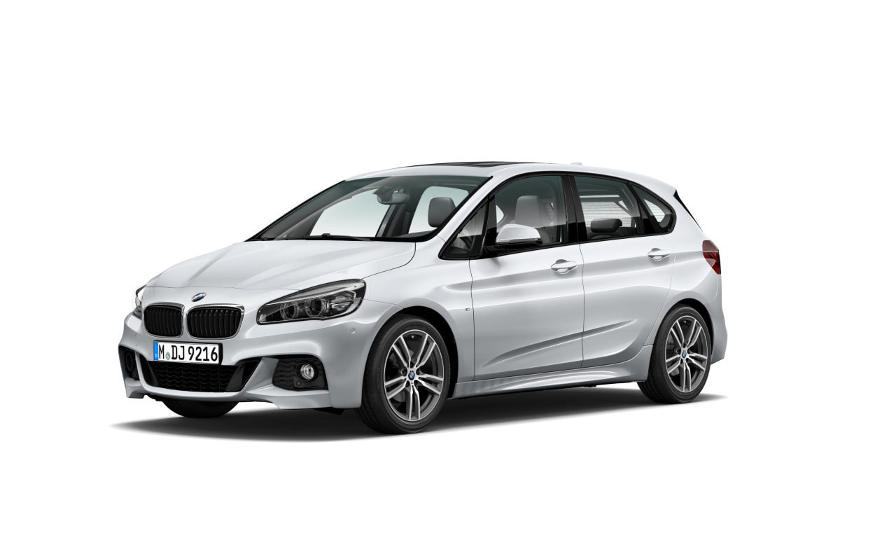 Exterior of BMW 220i (F45), VIN WBA2A52090V494505