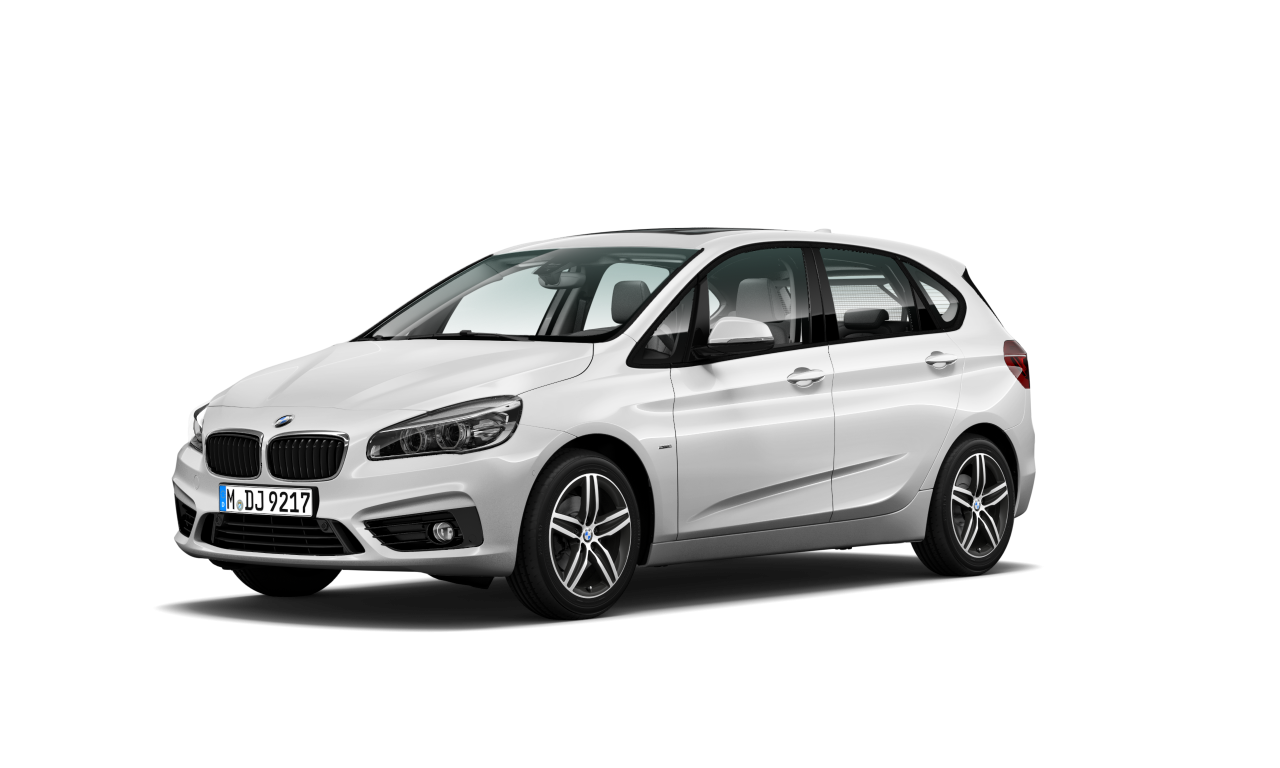 Exterior of BMW 218d (F45), VIN WBA2C12010V777371