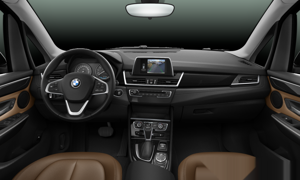 Interior of BMW 225xe (F45), VIN WBA2C71090V933967