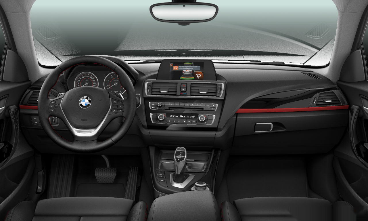 Interior of BMW 220d (F22), VIN WBA2G72010V297189