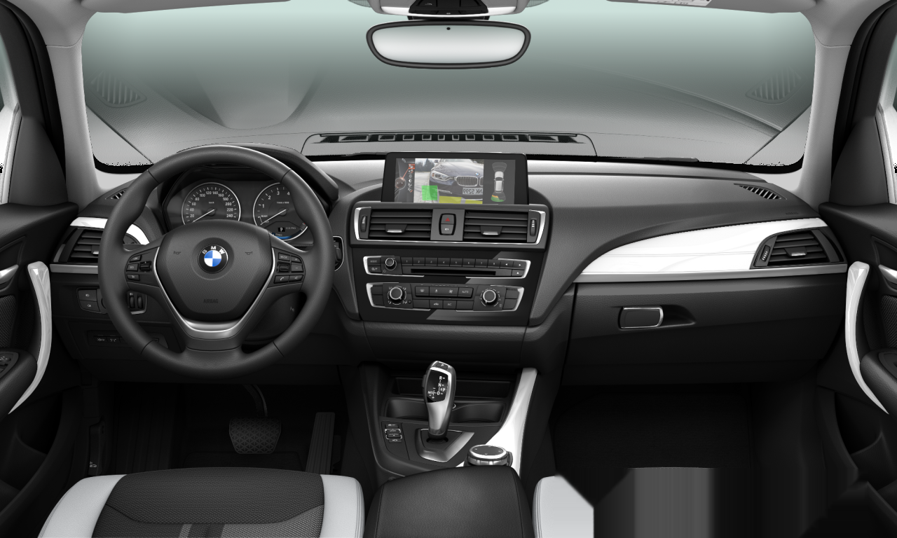 Interior of BMW 118i (F20 (MUE)), VIN WBA2R320705A54301
