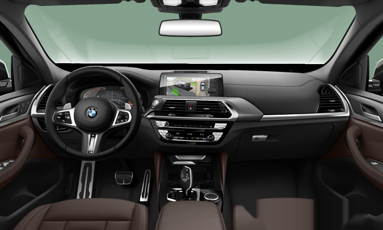 Interior of BMW X4 xDrive30i (G02), VIN WBA2V9106M9F66484