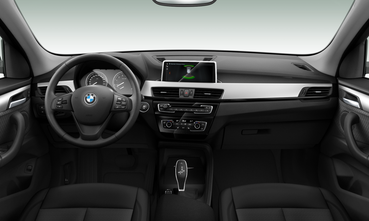 Interior of BMW X1 sDrive18i (F48 (MUE)), VIN WBA31AA0705R57224