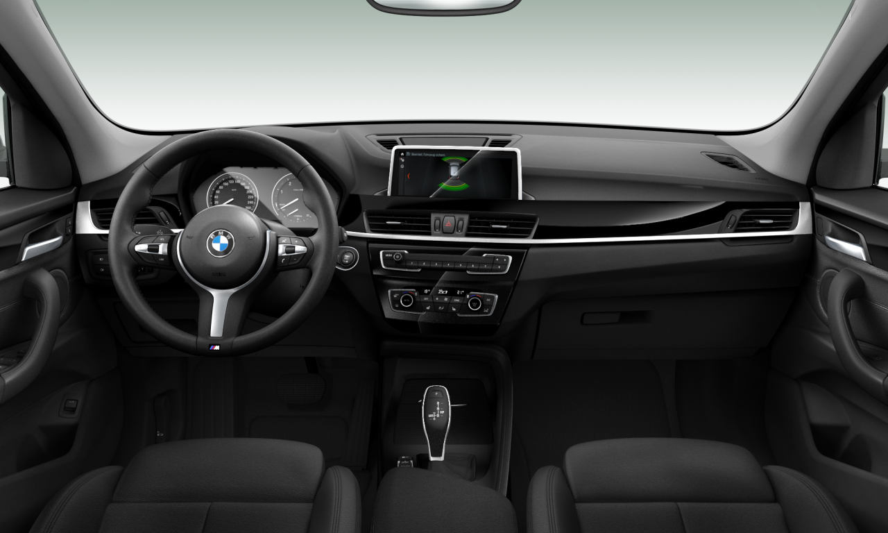 Interior of BMW X1 sDrive16d (F48 (MUE)), VIN WBA31AC0703M50798