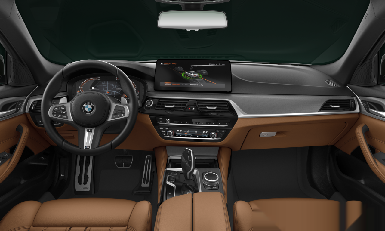 Interior of BMW 530d xDrive (G30 (MUE)), VIN WBA31AH010CK67096