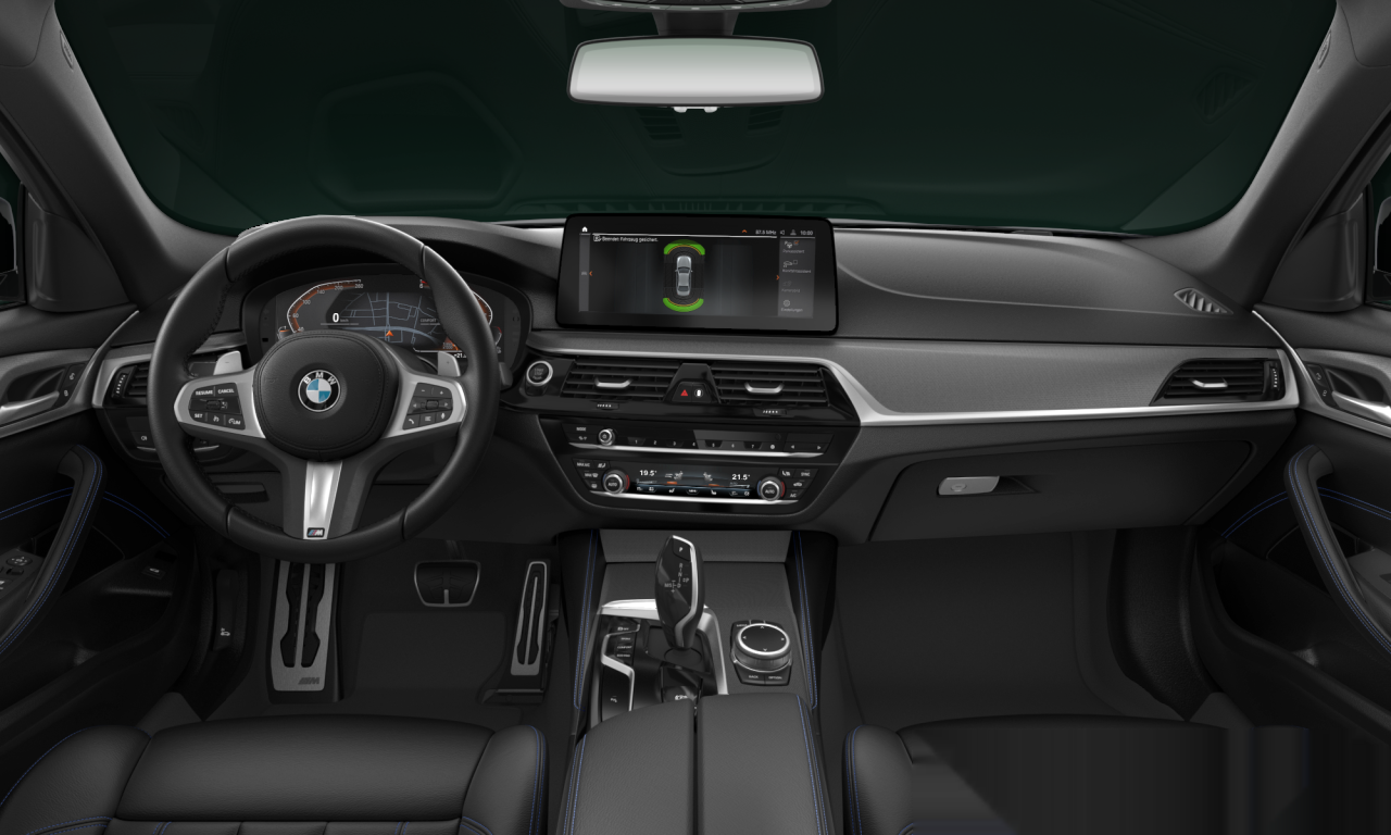 Interior of BMW 530d xDrive (G30 (MUE)), VIN WBA31AH090CF33161
