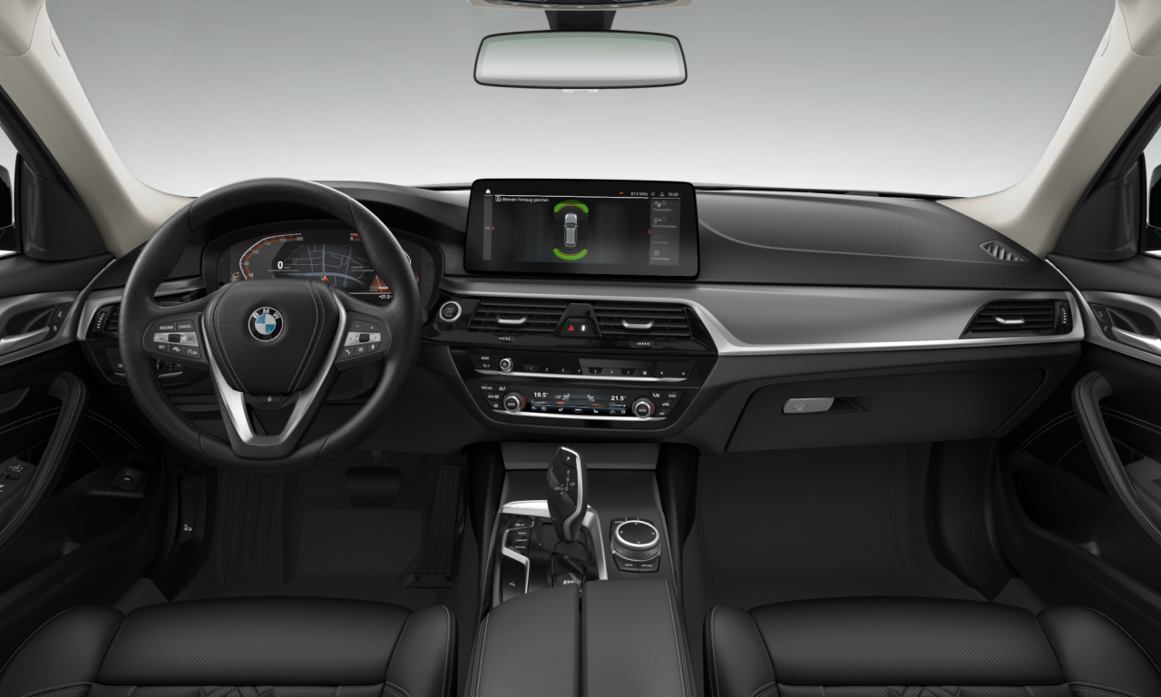 Interior of 2022 BMW 520d (G31 (MUE)), VIN WBA31BN000CM17788