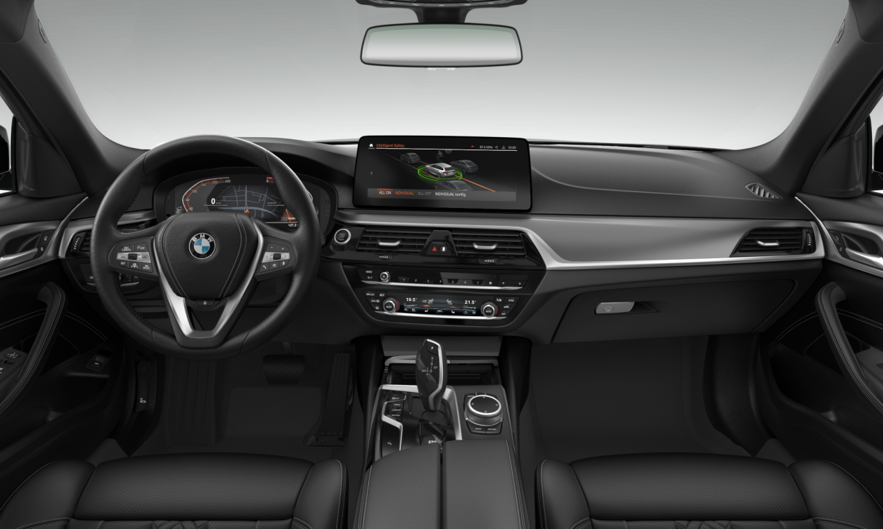 Interior of BMW 520d (G31 (MUE)), VIN WBA31BN030CN50545