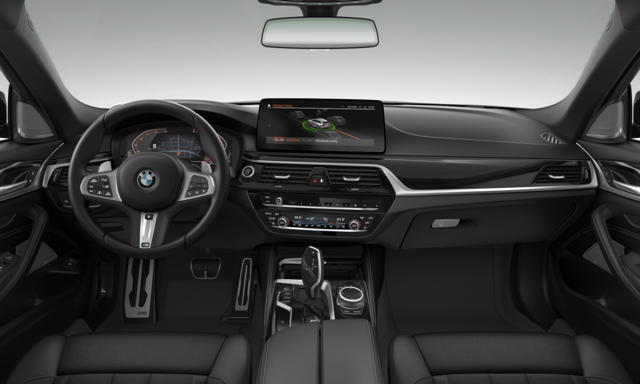 Interior of BMW 520d (G31 (MUE)), VIN WBA31BN070CK87492