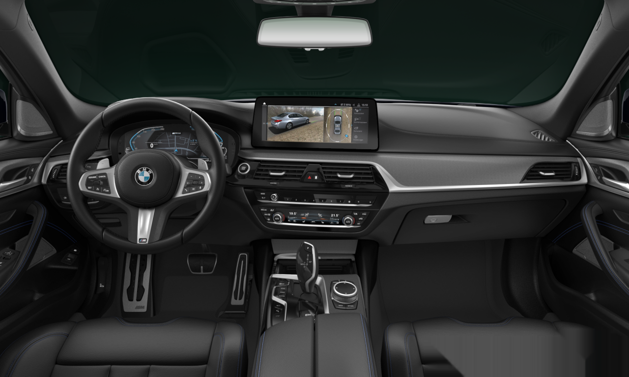 Interior of BMW 545e xDrive (G30 (MUE)), VIN WBA31CH010CG40863