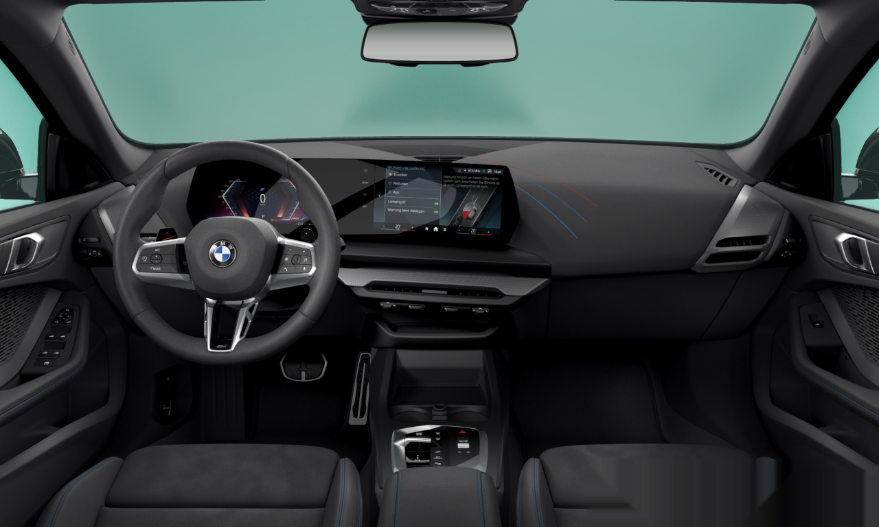 Interior of 2025 BMW 220 (F74), VIN WBA31GH0X07T92805