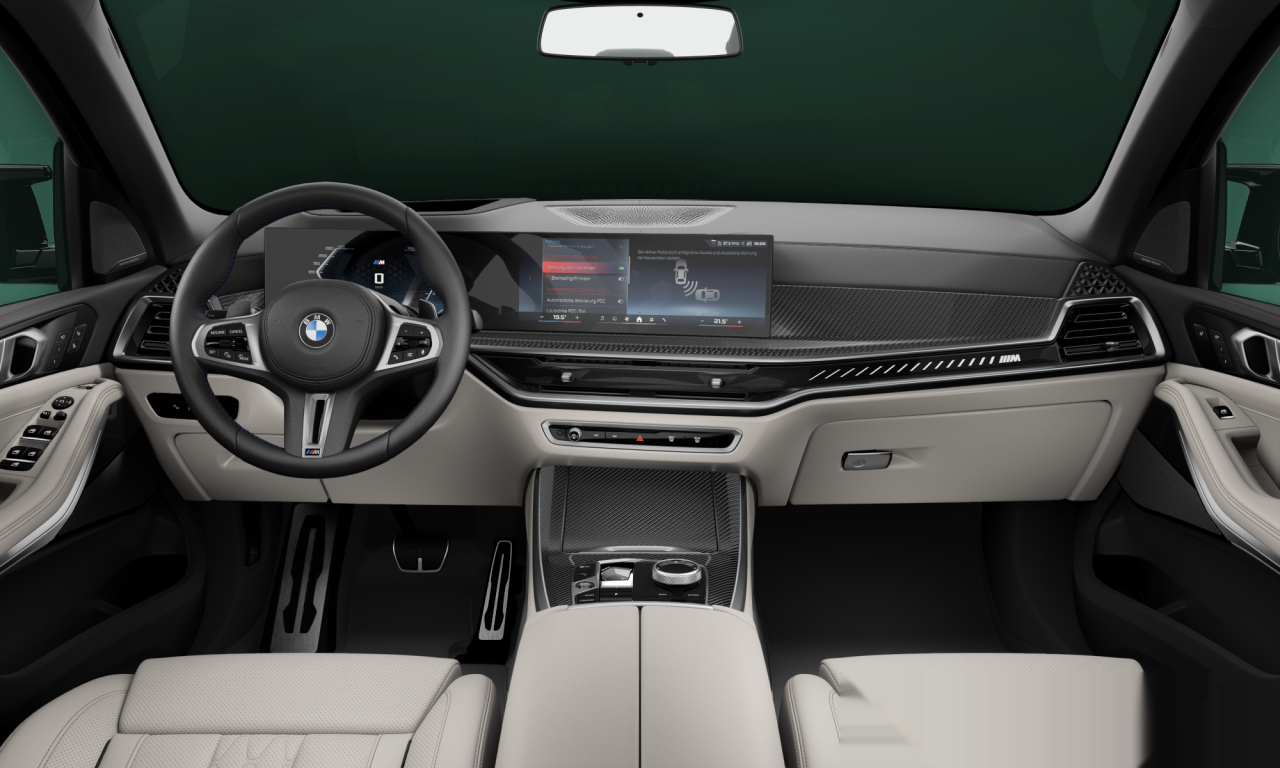 Interior of BMW X5 M60i xDrive (G05 (MUE)), VIN WBA32EU0909461592