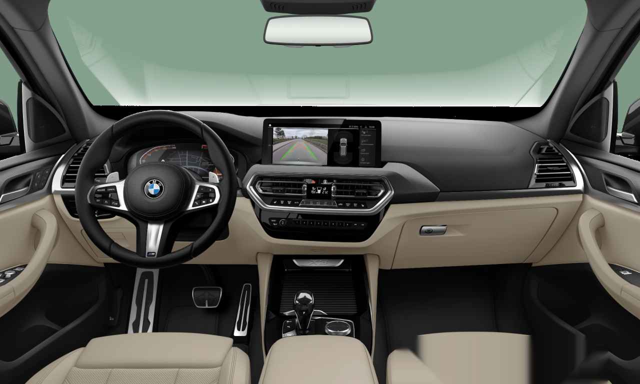 Interior of BMW X3 sDrive20i (G01 (MUE)), VIN WBA38DN00NN125934