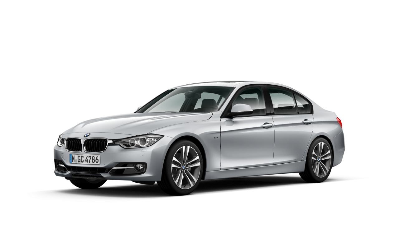 Exterior of BMW 328i (F30), VIN WBA3A51090E887040