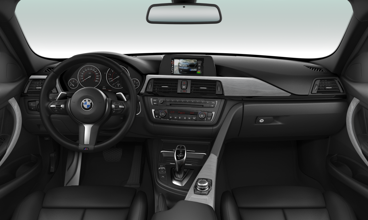 Interior of BMW 328i (F30), VIN WBA3A56040NR03847