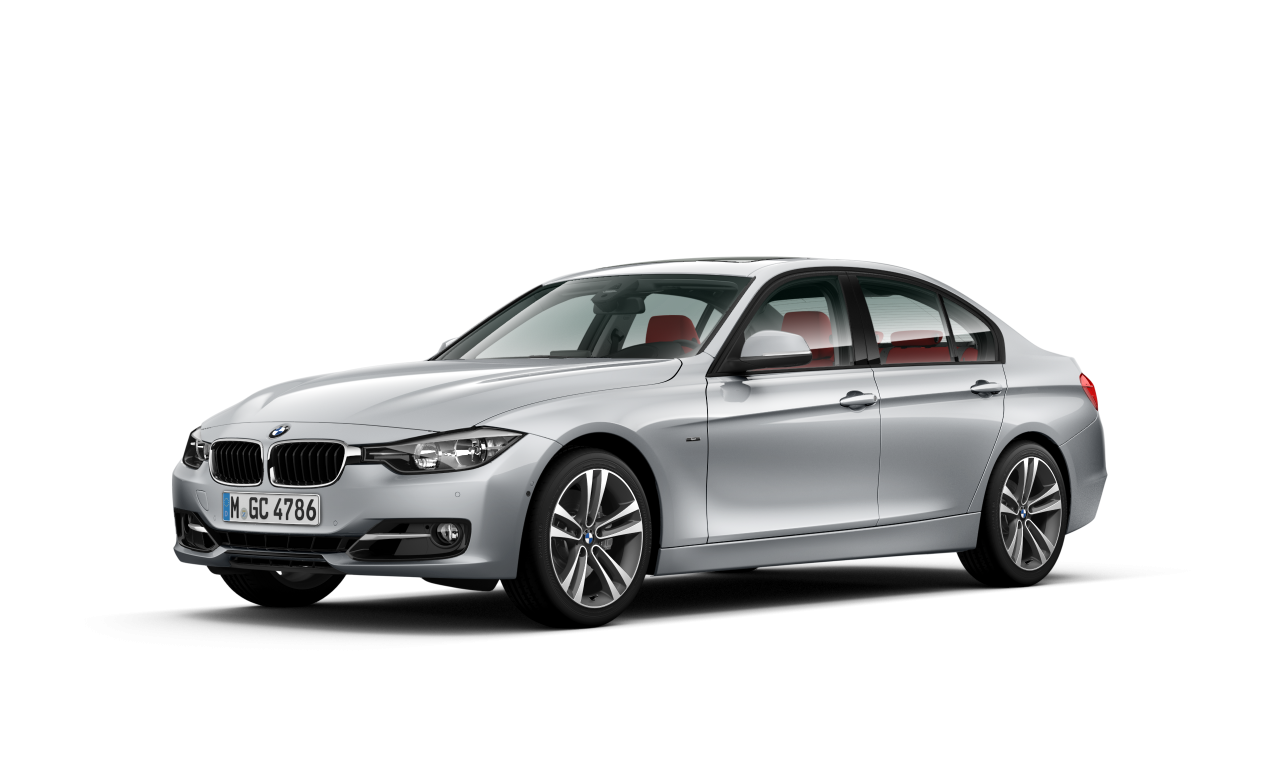 Exterior of BMW 328i (F30), VIN WBA3A56080NS62041