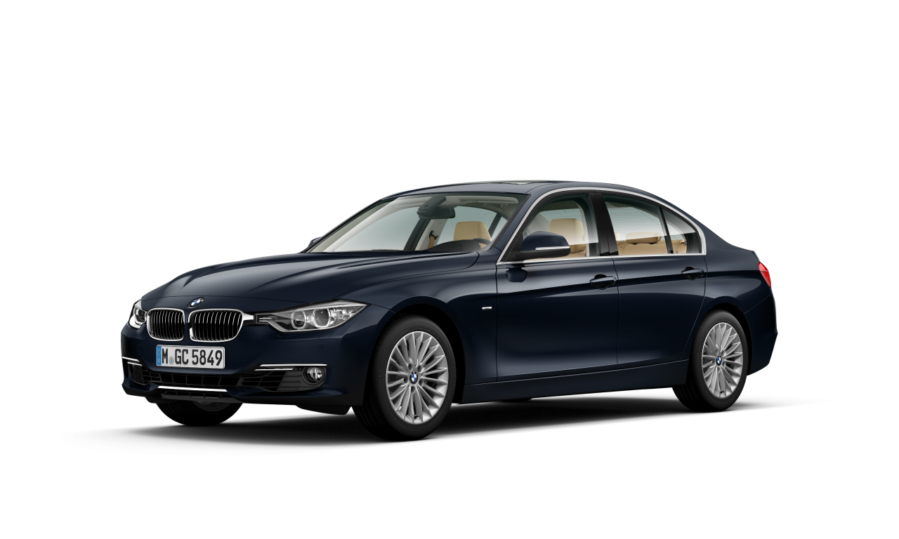 Exterior of BMW 320i (F30), VIN WBA3B12070F364114