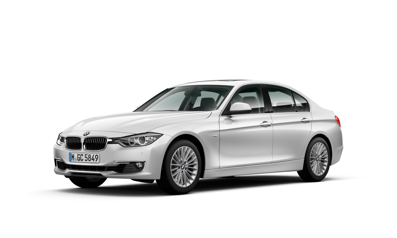 Exterior of BMW 320i (F30), VIN WBA3B12090E983674