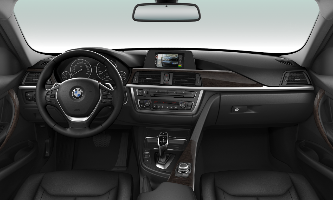 Interior of BMW 320i (F30), VIN WBA3B16000NP49921