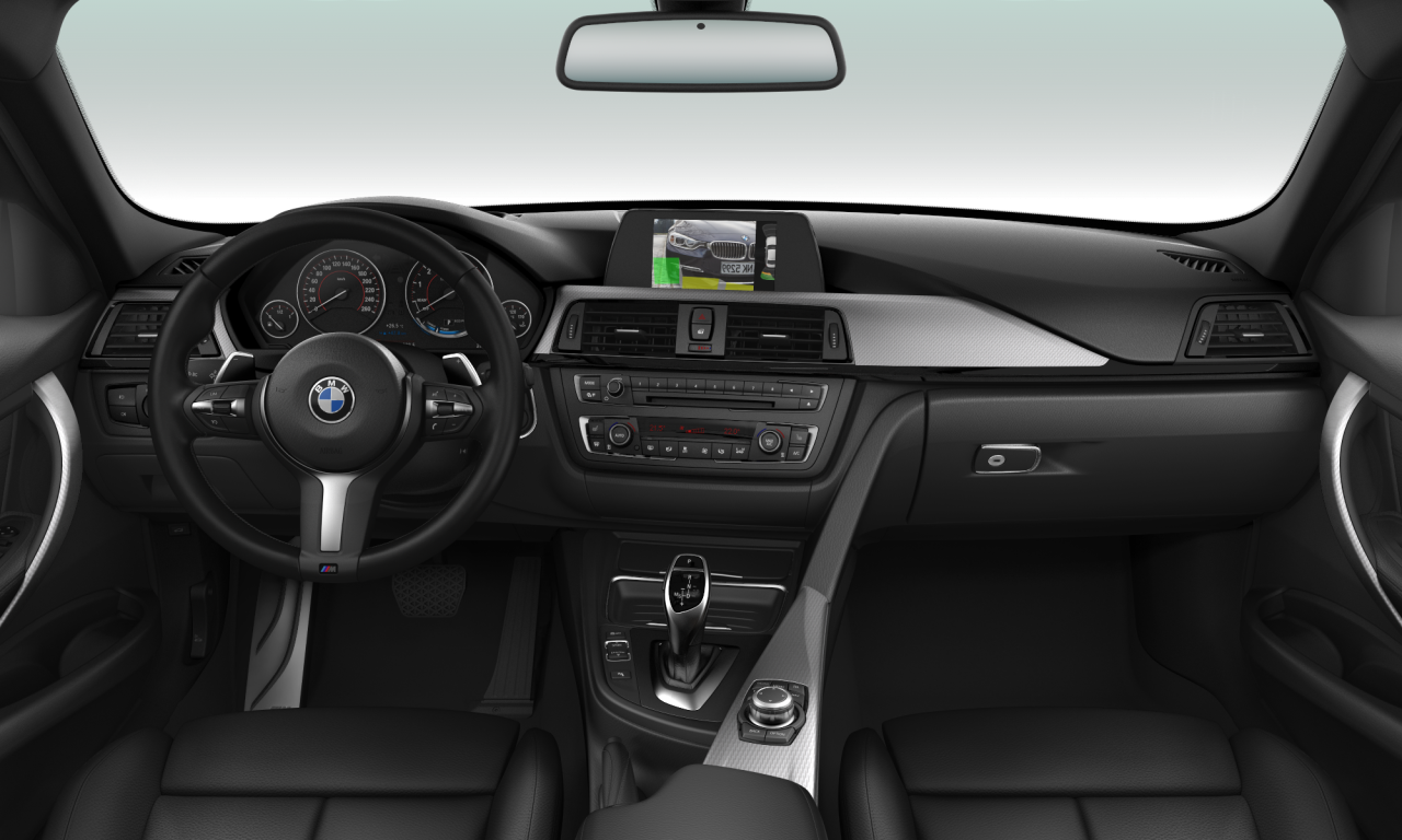 Interior of BMW 320i (F30), VIN WBA3B16000NS60788