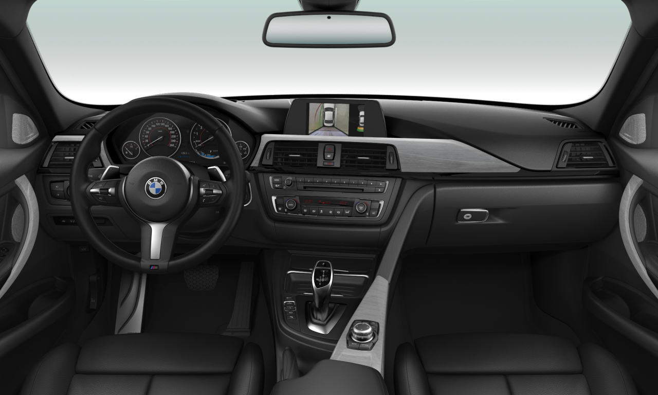 Interior of BMW 320i (F30), VIN WBA3B16020NS61411