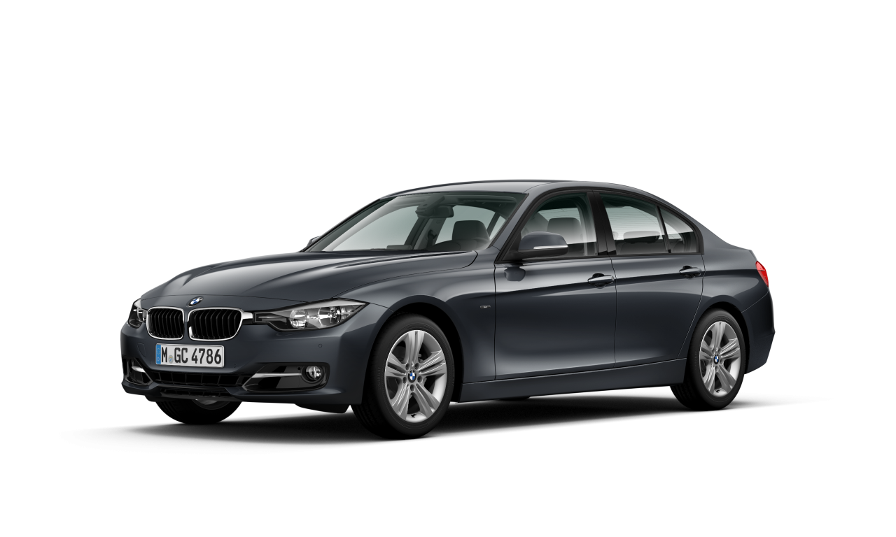 Exterior of BMW 320i (F30), VIN WBA3B16030NS56525