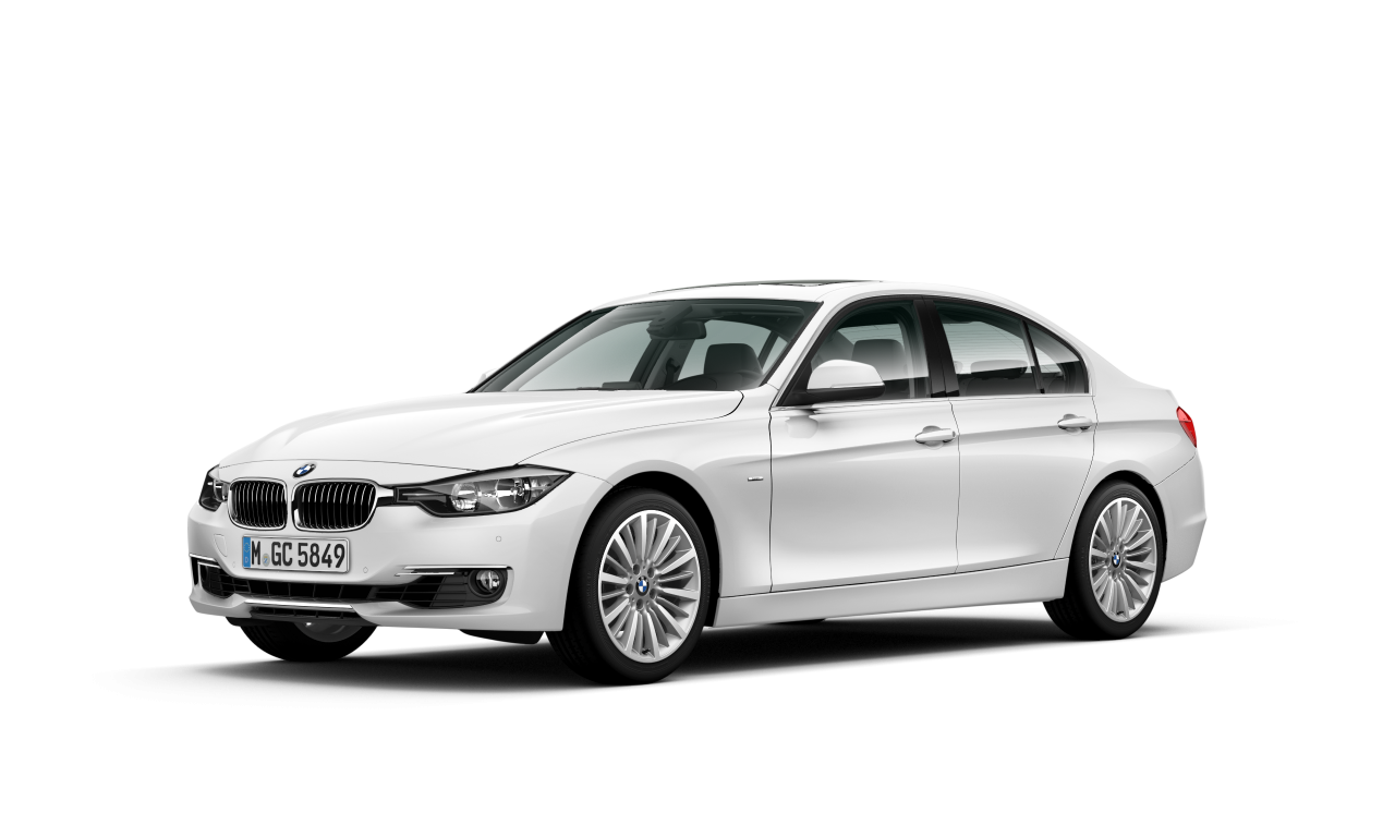 Exterior of BMW 320i (F30), VIN WBA3B16040NP54538
