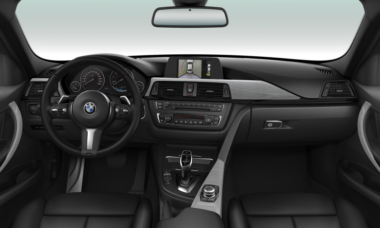 Interior of 2020 BMW 320i (F30), VIN WBA3B16080NT57611