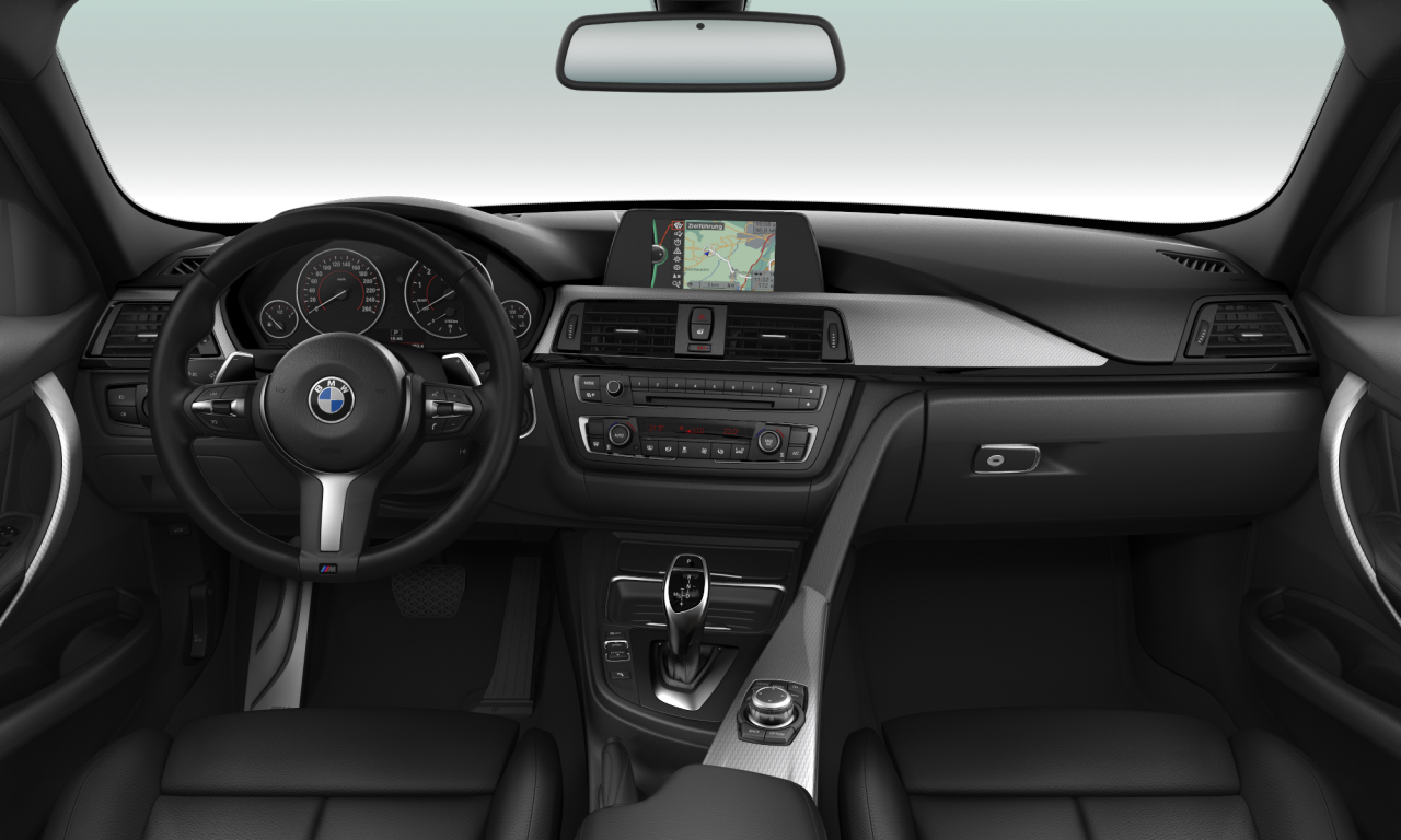 Interior of 2020 BMW 320i (F30), VIN WBA3B160X0NP54253