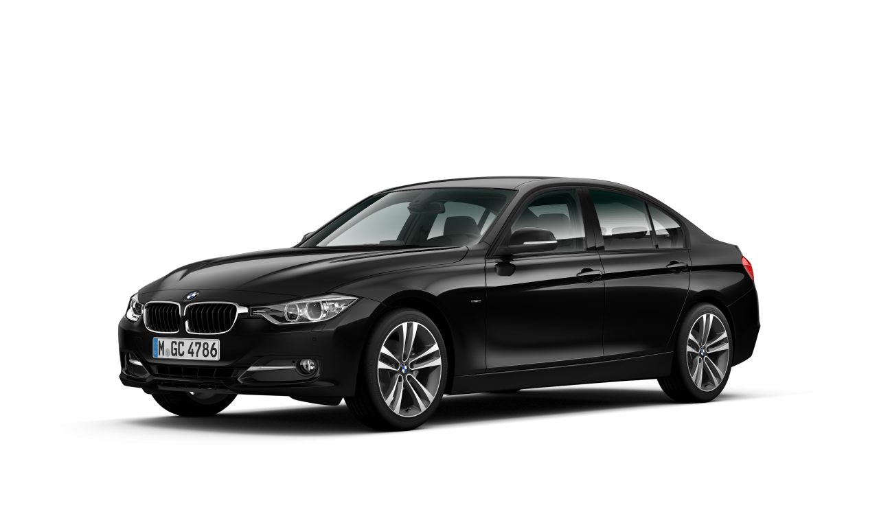 Exterior of 2014 BMW 320d (F30), VIN WBA3D31000F305462