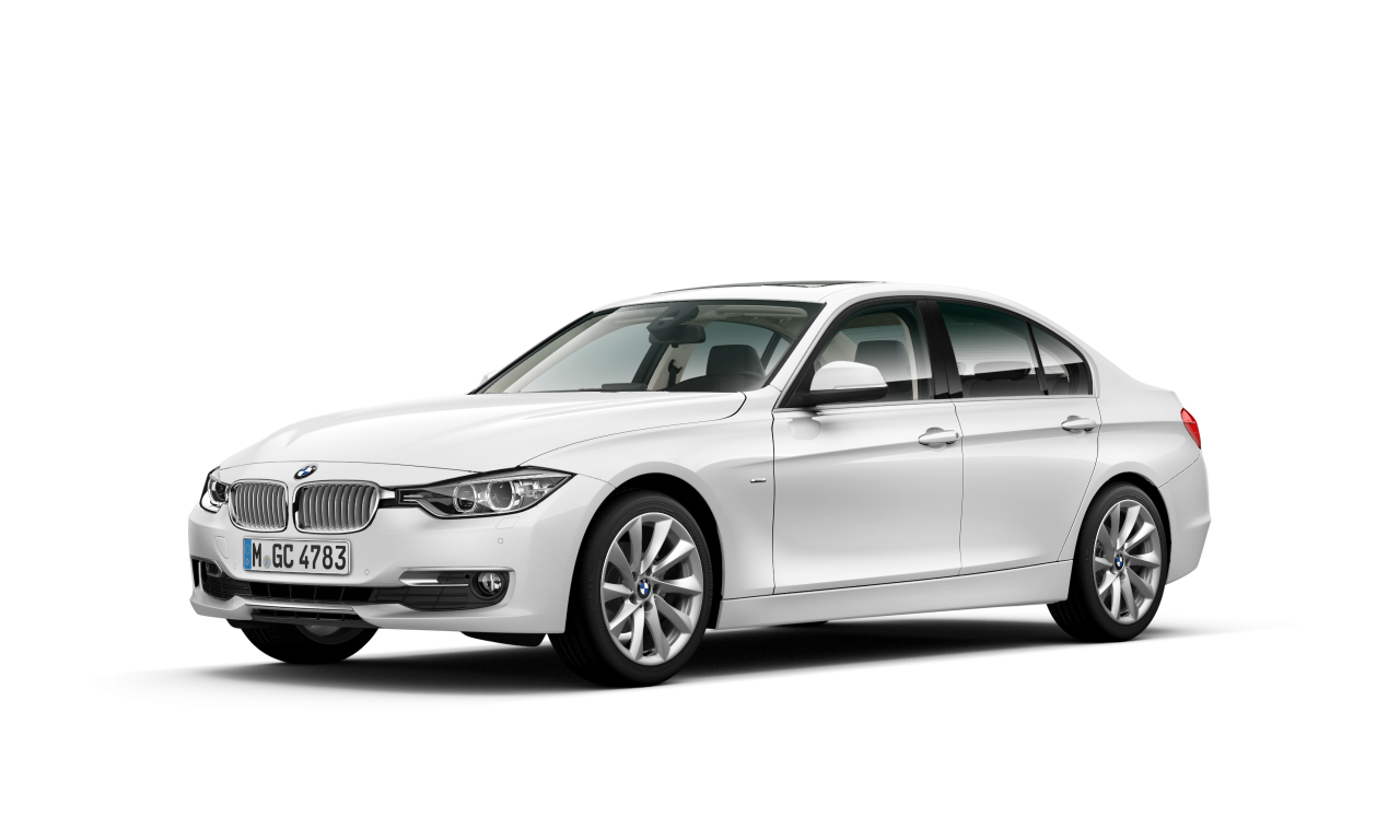 Exterior of 2013 BMW 320d (F30), VIN WBA3D31030F252627