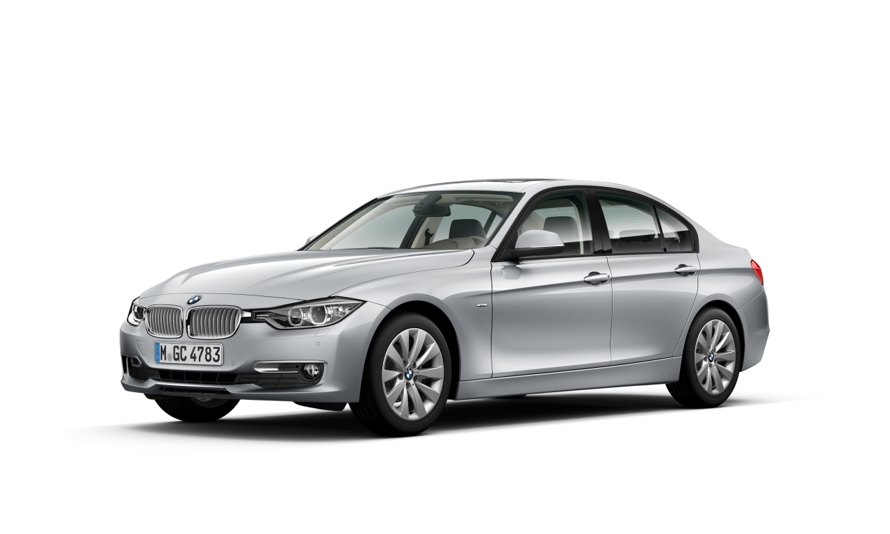 Exterior of BMW 320d (F30), VIN WBA3D36070NP06585